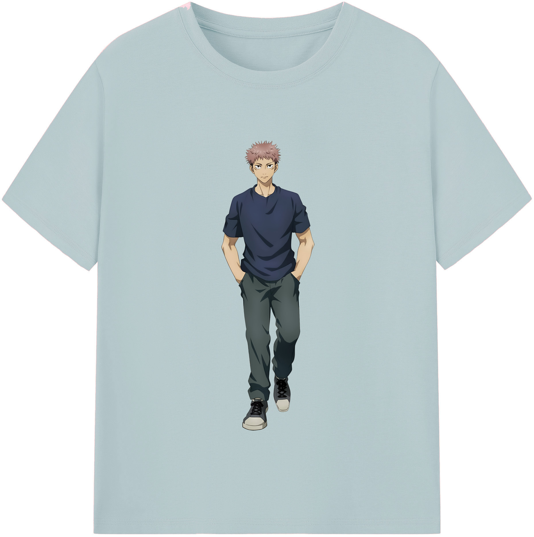 （画像用） 呪術廻戦 Jujutsu Kaisen 綿100％半袖Tシャツ（フロントプリント）